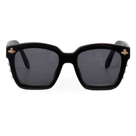 gucci sunglasses bee on side|gucci sunglasses bee collection.